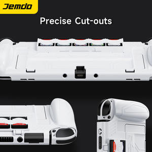 Funda protectora de una pieza Jemdo para <span class=keywords><strong>Nintendo</strong></span>, para Switch, versión OLED, modelos NS2, a prueba de polvo con ranura para tarjetas, accesorio de juego - Product Image 6