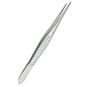 Pinzas de Tejido Gillies de Acero Inoxidable para Instrumentos Quirúrgicos, Fuente de Alimentación Manual de Primera Calidad - Product Image 6