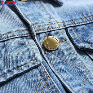 Gilet en jean pour hommes, conception personnalisée, fabrication pakistanaise, gilet en jean respirant de haute qualité pour hommes, prix de gros - Product Image 4