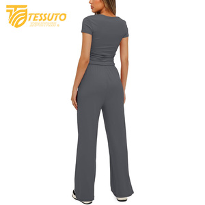 Chándal de secado rápido transpirable ligero de gran tamaño sólido para mujer Impresión de logotipo personalizado Tallas grandes a prueba de viento - Product Image 6
