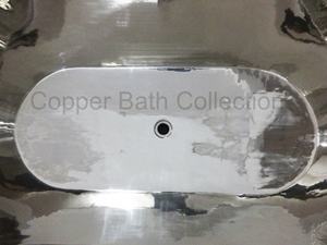 Vente chaude Autoportant Cuivre Nickel Poli Japonais Trempage Cuivre Rouleau Baignoire - Product Image 5