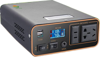 150W 300W Catu Daya Portabel Ringan Pengontrol MPPT Kompatibel Mobil Penting untuk Penggunaan Darurat di Luar Ruangan, Berkemah, dan Rumah 120-200wh