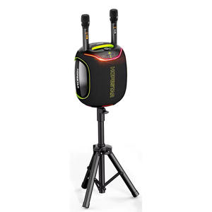 Enceinte portable de karaoké d'extérieur Tom Hopestar Partybox 600 300W, son surround, double microphone, batterie 30000mAh, lumière LED RVB - Product Image 4