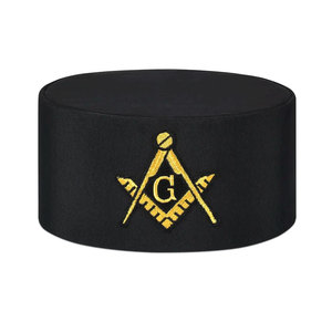 Chapeaux maçonniques Regalia Wing Up de qualité supérieure avec broderie de lingots - Product Image 4