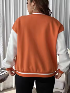 Veste bomber universitaire en chenille brodée avec logo personnalisé, coupe parfaite pour homme - Product Image 2