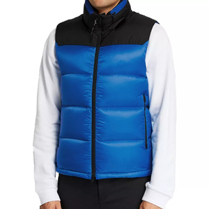 Vente en gros 2025 gilets bouffants sans manches pour hommes avec poches gilets bouffants en polyester de haute qualité respirant - Product Image 5