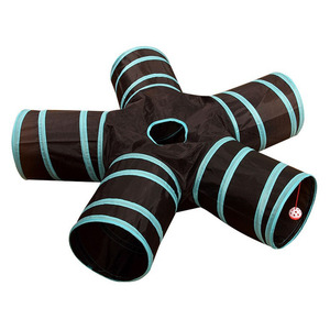 Tương tác bền Polyester Pet sân chơi đóng mở Mèo Đường hầm và đường băng đồ chơi cho mèo - Product Image 5