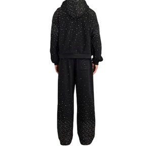 Nuevo Estilo, Ropa Deportiva Personalizada, Ligera, Talla Grande, 100% Algodón, con Estampado Gráfico y Pedrería, Cintura Elástica, Chándal Oversize para Hombre - Product Image 2