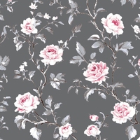 Tela de Poliéster Koshibo Crepé con Estampado Digital de Flores Personalizado para Vestidos de Novia en Canadá y Estados Unidos, Diseño de Tops