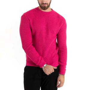 Suéter Personalizado con Logotipo OEM ODM Ronpex International para Hombre, de Algodón/Lana, Antiarrugas, Jacquard con Letras, Cuello Redondo, Holgado, para Invierno - Product Image 2