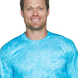 Camisas de pesca deportivas de manga larga de punto sólido para hombre, logotipo personalizado para exteriores, transpirable, cómodo, OEM - Product Image 4