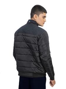 Men's Stylish Solid Puffer <b>Coat</b> With Pockets Casual Zip up Long Sleeve Warm Top for City Walk Street Hanging Men's Puffer Jacket - Product Image 5