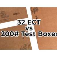 Boîtes de rangement rectangulaires en carton ondulé de style solide - Product Image 2