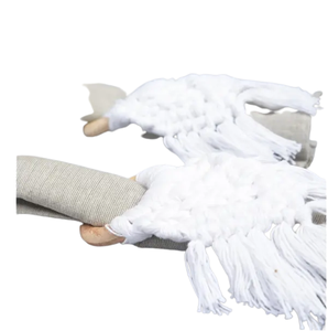 Juego de servilleteros con cuentas de macramé, soporte de pañuelos y anillo para ropa para Decoración de mesa de boda, vajilla y accesorios de cocina - Product Image 1