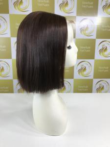 Hermosa Peluca de cabello humano 100% Natural Super doble dibujado extremos gruesos cutícula completa alineada estilo de onda recta a granel al por mayor - Product Image 5