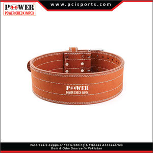 Custom Hot Sale High Quality Gym Leather Sport Ware Waist Weightlifting <b>Belt</b> - Product Image 6