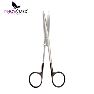 กรรไกรตัดผ้าพันแผลเมโยแบบพรีเมี่ยมใบมีดสแตนเลสคมเพื่อการตัดที่แม่นยำด้ามจับ5.5คงทน - Product Image 3