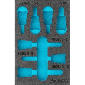 Hazet 2-Component Soft Foam Insert for 163-460/7 <b>Tool</b> <b>Boxes</b> - Product Image 1