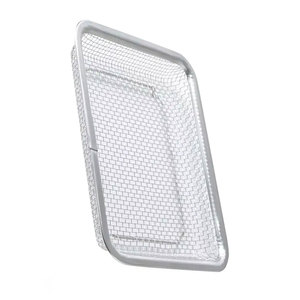 Panier de rangement en treillis métallique en acier inoxydable Conteneurs de stérilisation pour instruments chirurgicaux à mailles fines Plateau de panier médical - Product Image 2