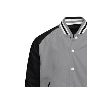 <b>Wool</b> men varsity jackets with contrast leather sleeves varsity jackets for teamwear and street fashion - Product Image 6