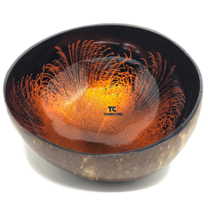 ชามมะพร้าวตกแต่งชุดเคลือบและแม่ของชามมะพร้าวมุกในเวียดนาม - Product Image 6