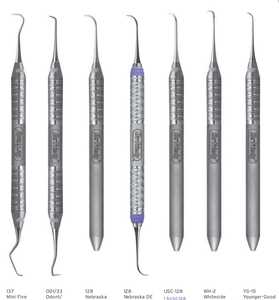 Gracey Hu_Friedy Instrumentos de cureta dental manual Escaladores de Hoz y escaladores de bola Instrumentos quirúrgicos dentales - Product Image 3