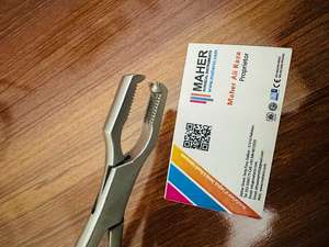 Abrazadera ortopédica Bohler de 15cm, instrumentos quirúrgicos, pinzas de hueso de acero inoxidable de calidad alemana, fuente de alimentación Manual - Product Image 5