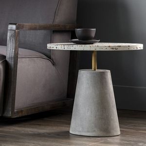 Top Vente art créatif table basse ronde complète nordique simple petit appartement ambre pétale modèle table d'appoint - Product Image 3
