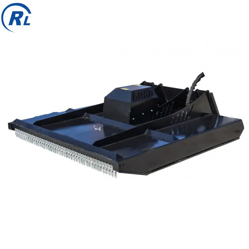 OEM and Customize heavy duty industrial grade high flow skid steer brush mover  brush cutter for forest machinery