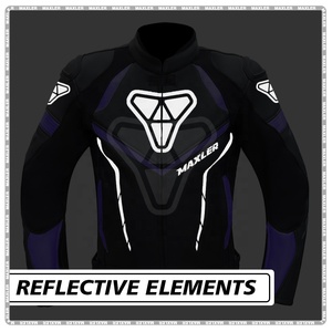 Best Selling Hot Sale Genuine Black Leather Motorbike Jacket Custom-Made New Fashion Heavy Duty Leather Motorcycle Winter Jacket - Product Image 4