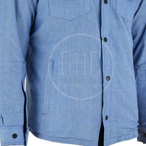 Chemise en flanelle d'aramide pour motocycliste, design professionnel, nouveau style 2025, couleur et logo personnalisés, haute qualité, respirante - Product Image 5