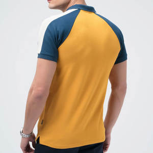 Camiseta Polo de Hombre Estilo Urbano, Mezcla de Poliéster y Algodón, Casual, de Moda, Manga Corta, Venta al por Mayor - Product Image 2