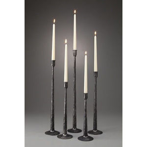 Ensemble de 3 bougeoirs design standard ramadan décoration de la maison bougeoir de qualité supérieure en métal couleur noire - Product Image 6