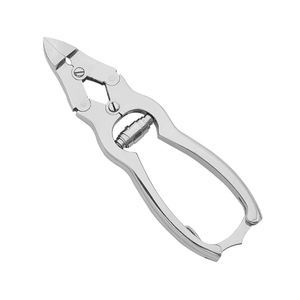 Coupe-ongles en acier allemand robuste 4.8 "Lames tranchantes Action à ressort Coupe-ongles pour orteils incarnés avec verrouillage arrière - Product Image 2