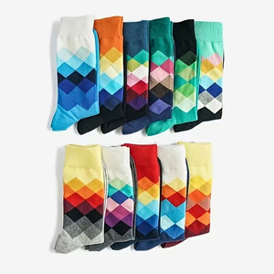 Men <b>Winter</b> Crew <b>Socks</b> Soft Brushed Interior Standard Knit Stretch Fit Warm Casual Outdoor Cold Season Comfort Cotton/Wool Quick - Product Image 1