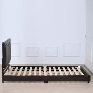 Upholstered Twin <b>Bed</b> Frames for Kids,Velvet Toddler <b>Bed</b> ,Morden Children <b>Bed</b> , Height-Adjustable Headboard Teenage for Bedroom - Product Image 5