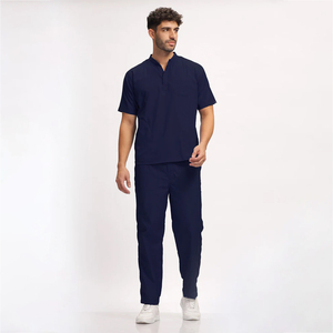 Conjunto de uniforme de Enfermería de manga corta con logotipo personalizado, uniformes de hospital más vendidos para hombres y mujeres - Product Image 1