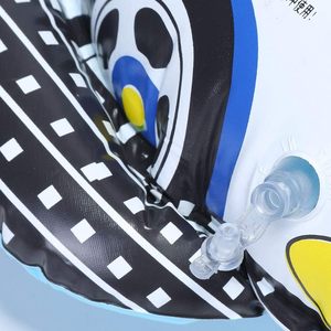Bouée gonflable enfant best-seller en forme de bateau de dessin animé, siège flottant pour bébé, jouet d'apprentissage aquatique pour tout-petit, idéal pour la plage et la piscine en été - Product Image 5