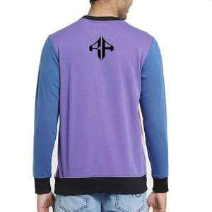 Top qualité classique hommes Streetwear hommes sweat décontracté couleur unie à manches longues sweat hommes 100% coton par ATLANTIC - Product Image 6