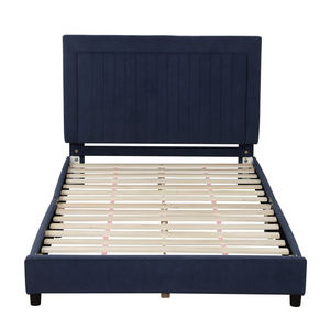 Upholstered Twin <b>Bed</b> Frames for Kids,Velvet Toddler <b>Bed</b> ,Morden Children <b>Bed</b> , Height-Adjustable Headboard Teenage for Bedroom - Product Image 3