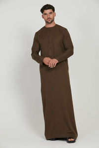 Best Selling Modest High-quality Soft Fabric Men's Traditional Muslim Jubba Jubbah for Adults Boys-Festive Occasions - Product Image 6