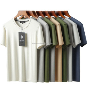 T-shirts décontractés à col rond pour hommes fabriqués au Bangladesh 100% coton tricoté respirant séchage rapide surdimensionné manches courtes XS autre blanc - Product Image 4