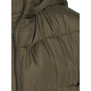 Chaqueta Acolchada de Mujer, de Moda, Transpirable, de Lona, Tejida, Rellena de Algodón, con Cremallera, Estilo Bomber, para Invierno, Resistente al Viento, Ecológica - Product Image 4