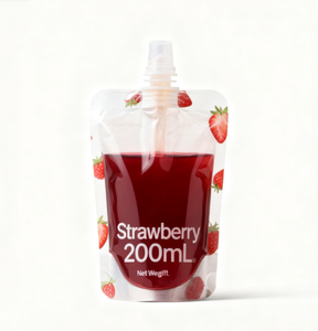 Custom Food Grade Reusable Plastic Spout <strong>Pouch</strong> for Juice/Coffee/<strong>Milk</strong> Tea/Soy <strong>Milk</strong> Beverage Liquid Packaging Storage <strong>Pouches</strong> - Product Image 4