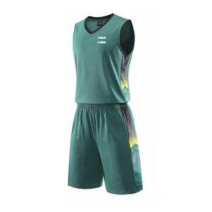 Uniforme de basket-ball de conception unique Uniforme de basket-ball à séchage rapide Uniforme de basket-ball de sport - Product Image 1