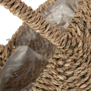 Cestas de almacenamiento de flores de algas marinas ecológicas de alta calidad, cesta de regalo tejida a mano para Pascua 2025, venta al por mayor de Vietnam - Product Image 4