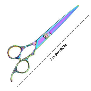 Ciseaux de salon professionnels SIMAECO, série Razor Edge, pour éclaircir les cheveux, couper les cheveux, en acier inoxydable, réglage fin, SM-101 - Product Image 4