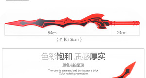 Épée en bois de bambou OEM Samurai Katana Cosplay Demon Slayer Sword <span class=keywords><strong>Kimetsu</strong></span> <span class=keywords><strong>no</strong></span> <span class=keywords><strong>Yaiba</strong></span> - Product Image 5
