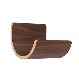 Toalleros enrollados. 3 estantes de madera montados en la pared para almacenamiento de toallas de baño. Estante organizador de toallas de baño de madera. Lacado - Product Image 3