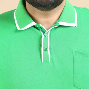 Gran oferta, precio bajo, camiseta Polo de talla grande para hombre con logotipo personalizado, producto más vendido, camiseta Polo hecha de algodón para hombre - Product Image 3